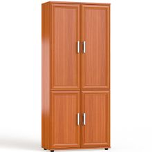 Мебельный Двор Шкаф для книг закрытый С-МД-2-04 цвет вишня ID - 289905