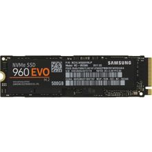 Накопитель   SSD 500 Gb M.2 2280 M Samsung 960 EVO Series   MZ-V6E500BW    (RTL) V-NAND TLC