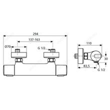 Ideal Standard Смеситель Ceratherm 100 New A4618AA