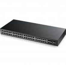 ZyXEL GS1920-48 интеллектуальный коммутатор Gigabit Ethernet, 48 разъемов RJ-45, 4 SFP-слота