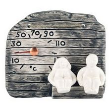 Lumo Термометр керамический для бани Дед и Баба Lumo
