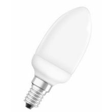 OSRAM Энергосберегающая лампа OSRAM DULUXSTAR   MINI CANDEL    9W 825 220-240V E27