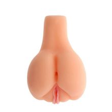 Dream Toys Мастурбатор с двумя любовными отверстиями REALSTUFF VAGINA AND ANUS (телесный)