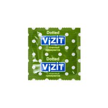 VIZIT Презервативы с точечками VIZIT Dotted - 12 шт.