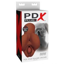 Коричневый мастурбатор Pick Your Pleasure Stroker (236482)