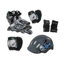 Роликовые коньки Action PW-117C + защита, шлем р.30-33