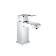Смеситель для умывальника, Eurocube, донный клапан, Grohe 23127000