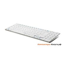 Клавиатура RAPOO E9070 белая ультратонкая беспроводная с основой из нержавеющей стали, 2.4Ghz