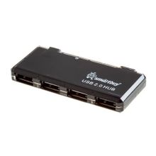 HUB 4-port SmartBuy SBHA-6110-K Black USB2.0