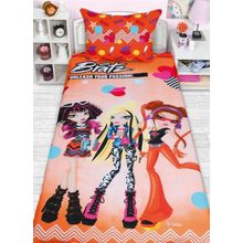 Постельное белье Бязь 1,5 Bratzillas school Мона Лиза 52413