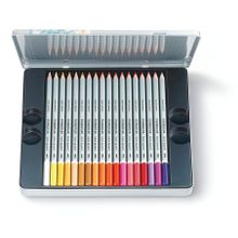 Карандаш акварельный KaratAquarell набор 36 цветов, металлический корпус