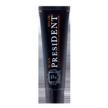 PRESIDENT. Зубная паста 50мл Black для интенсивного отбеливания (RDA 150)