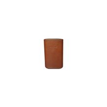 Чехол LANRIZ для iPhone 4 4S (коричневая гладкая кожа)