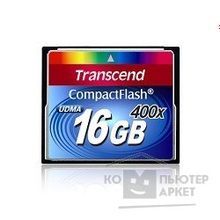 Transcend Compact Flash 16Gb , High Speed TS16GCF400 400-x