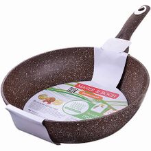 25680 Сотейник 24см мрамор крошка АП MB (х6)