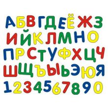 Мозаика мягкая Русский алфавит + цифры