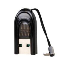 Карт-ридер внешний USB SmartBuy SBR-710-K Black, microSD microSDHC