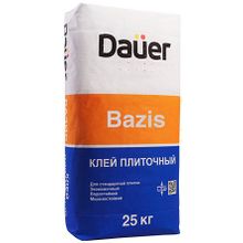 ДАУЭР Базис клей плиточный базовый (25кг)   DAUER Bazis клей для плитки базовый (25кг)