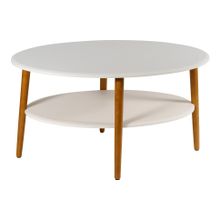 Слайн Стол журнальный Калифорния Эль СЖ-01 белый