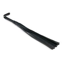 Easy toys Черный флоггер Flogger Whip - 46 см. (черный)