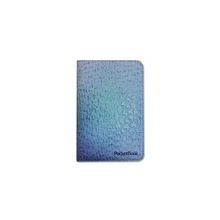 Pocketbook vigo world 622 vwpuc-622-bl-bs  кожзам синий