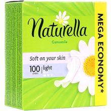 Натурелла Camomile Light 100 прокладок в пачке