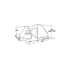 Easy Camp Палатка Easy Camp Eclipse 500 Gold Red