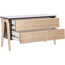 Мебель Импэкс Комод Leset "Сканди" 2 ящ.