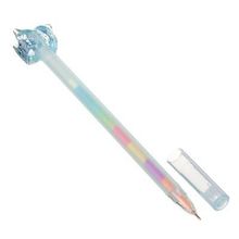 Ручка гел. с многоцветным стержнем, наконечник в форме котика, 17,5см, 0,5мм, пластик, 4 дизайна 4 дизайна