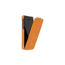 Кожаный чехол Borofone General Flip Leather Orange (Оранжевый цвет) для iPhone 5