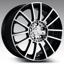 Колесные диски Racing Wheels H-408 6,5R15 5*105 ET35 d56,6 BK F P [86000792385]