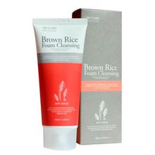 Пенка для лица очищающая для жирной кожи с бурым рисом 3W Clinic Anti-Sebum Brown Rice Foam Cleansing 100г