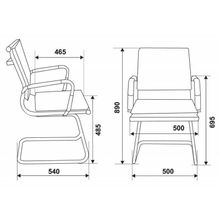 Кресло БЮРОКРАТ CH-993-LOW-V M01 низкая спинка черный M01 сетка
