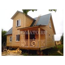 Дом с мансардой