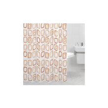 Штора для ванной комнаты Retro Squares (beige) Milardo 613P180M11