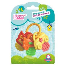 LUBBY Игрушка-Погремушка LUBBY "Ключики - Машинки" 3+ арт.14782 14782