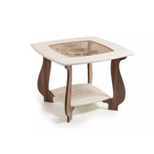 Бител Стол журнальный СЖ-22 с рисунком Р1 шампань ясень шимо темный ID - 311591