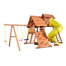Игровая площадка PlayGarden Original Castle Turbo с двумя горками и пентхаусом