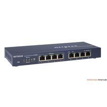 Коммутатор NETGEAR  FS108PEU 8-портовый FE коммутатор с 4-портами PoE