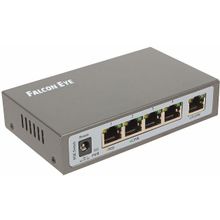 Falcon Коммутатор Falcon Eye FE-104POE-S PoE, 4-х портовый