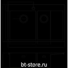 Мойка Omoikiri Akisame 78-2-IN-R