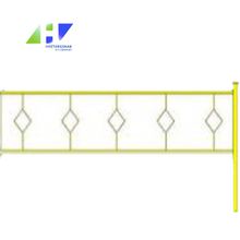 Секция ограждения для газона, металлическая. Ромб не окрашена, (П), 500х2000мм