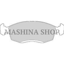 Колодки тормозные передние Ford Scorpio 1.8-2.5TD 85-94 Sierra 1.6-2.3D 87-93