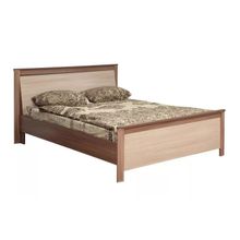 Олмеко Кровать Стелла 06.240 с настилом ясень темный светлый ID - 308062