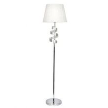 Торшер декоративный OML-601 хром белый E27 1*100W 220V арт.OML-60105-01