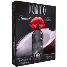 Domino Презервативы DOMINO Sweet Sex  Кокос  - 3 шт.