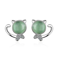 Серьги-гвоздики "Кошечки" (арт. 82117-9)