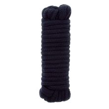 Dream Toys Чёрная веревка для связывания BONDX LOVE ROPE - 5 м. (черный)