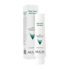 Маска для лица очищающая с глиной и AHA-кислотами Aravia Professional Deep Clean AHA-Mask 100мл