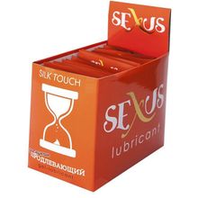 Sexus Lubricant Набор из 50 пробников продлевающей гель-смазки на водной основе Silk Touch Prolong по 6 мл. каждый